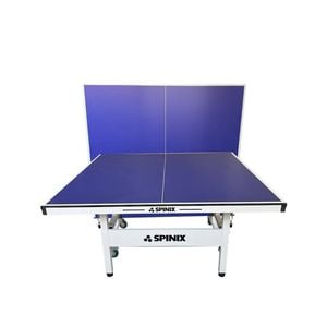 Leaf Living Spinix Pro 25mm Indoor Blue&black Foldable Solo Play Table Tennis Pingpong Table-bats Balls Net