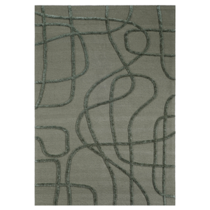 Gripwell 200 x 300cm Green Tufted Polyester Rug