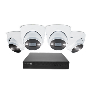 Swann AdvancedX Wired 8-Channel Security System with 4 Dome Cameras