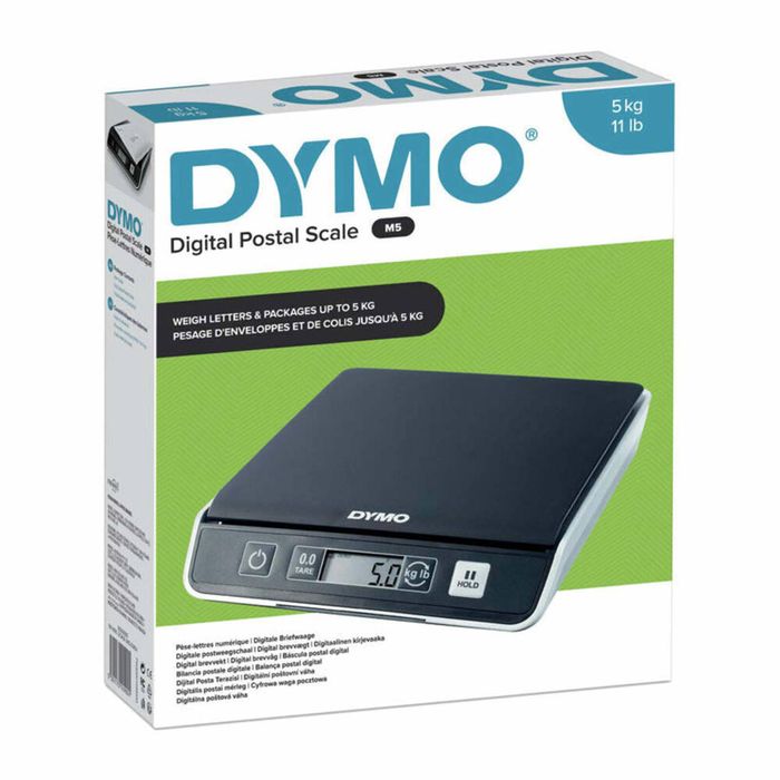 Dymo M5 Digital Postal Scale - Weigh Up To 5kg (11lb) With Precision & Tare Function