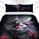 Anne Stokes Rose Fairy Quilt Cover Set Queen