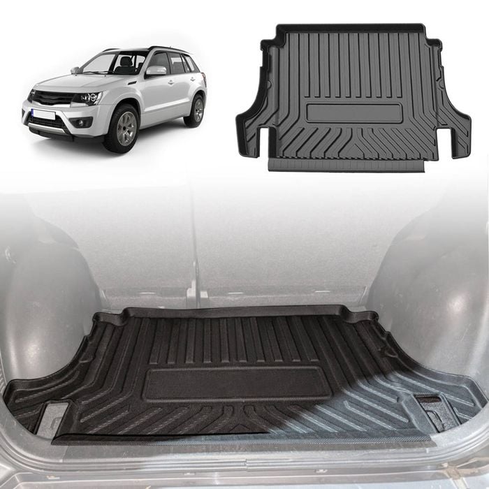 AUSGO Boot Liner for Suzuki Grand Vitara 5-Door 2006-2018 Cargo Trunk Mat Boot Mat