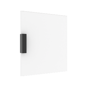 Lugna 512 x 450 x 16mm White Right Hand Door - White 450mm
