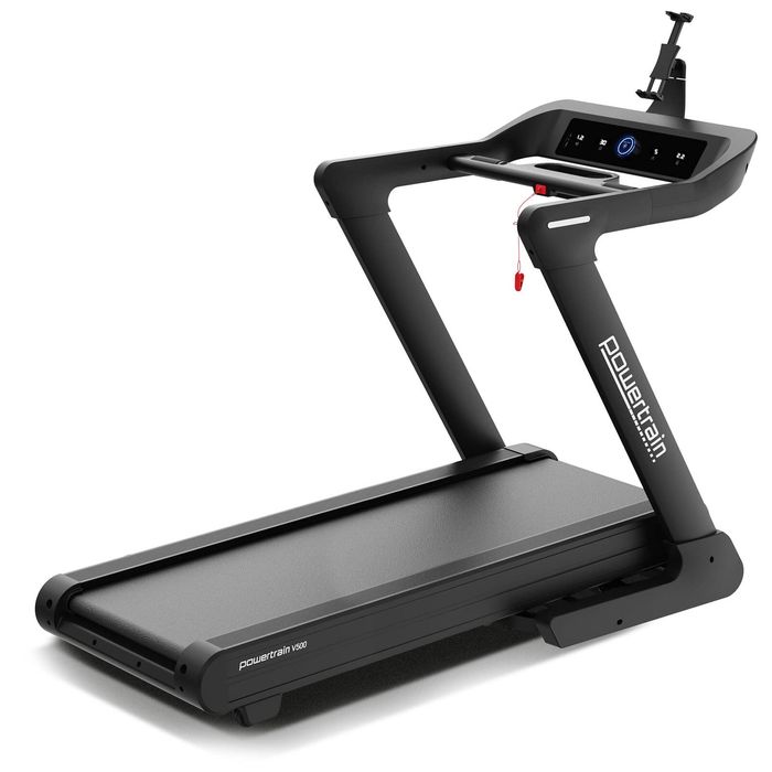 Powertrain V500 3HP Foldable Treadmill Electric Running Machine 20km/h Auto Incline Bluetooth Home Gym Cardio 130kg