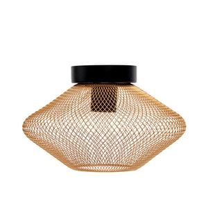 Home Design Gold Convessa Batten Fix Light Shade