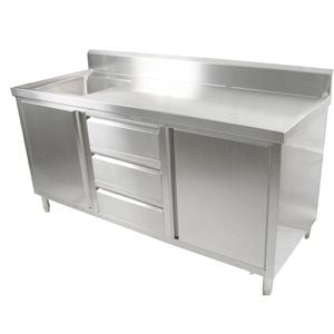 Modular Systems Cabinet With Left Sink Sc-6-1800l-h