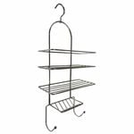 Barelli Large Chrome Bathroom Shower Caddy