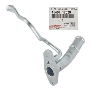 Genuine Turbo Charger Oil Feed & Return Pipe For Toyota LandCruiser 100 Series HDJ100 1HD-FTE 4.2L