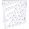 ProtectorAl 300 - 940 x 300 - 940mm Surfmist Palm Framed Composite Decorative Panel