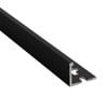 QEP 10mm x 3m Black Angle L Shape Tile Trim