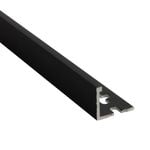 QEP 10mm x 3m Black Angle L Shape Tile Trim