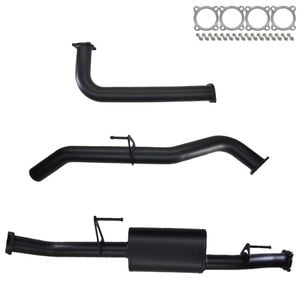 Ignite Exhausts Dpf Back For Nissan D40 Navara 2.5l Automatic 3" With Muffler 409 Stainless Steel