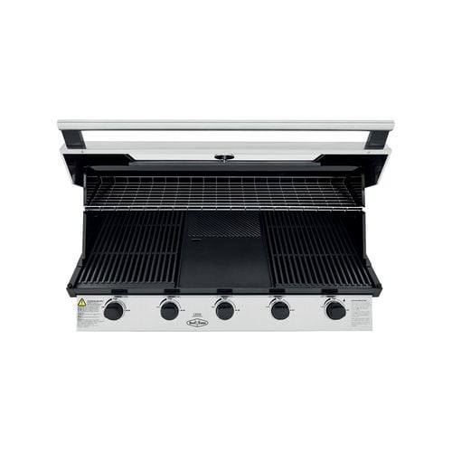 BeefEater 1200 Series 5 Burner Stainless Steel Built In BBQ Bunnings Australia