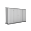 Absco Sheds 3.0 x 0.78 x 1.95m Zinc Economy Double Door Garden Shed
