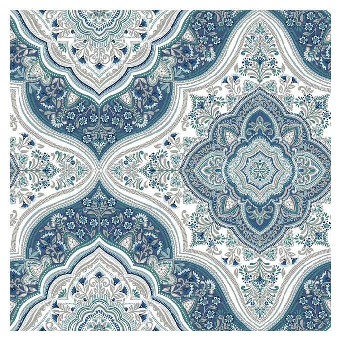 Cambridge - Moroccan blue Wallpaper TJ41202