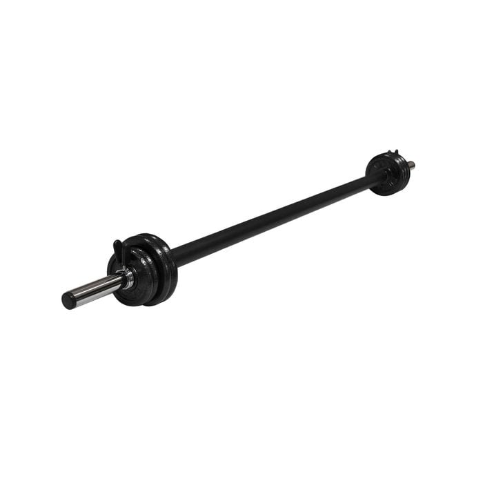 Aerobic Pump Barbell Weight Set - 2kg 140cm Pump Bar - 6kg Iron Plate