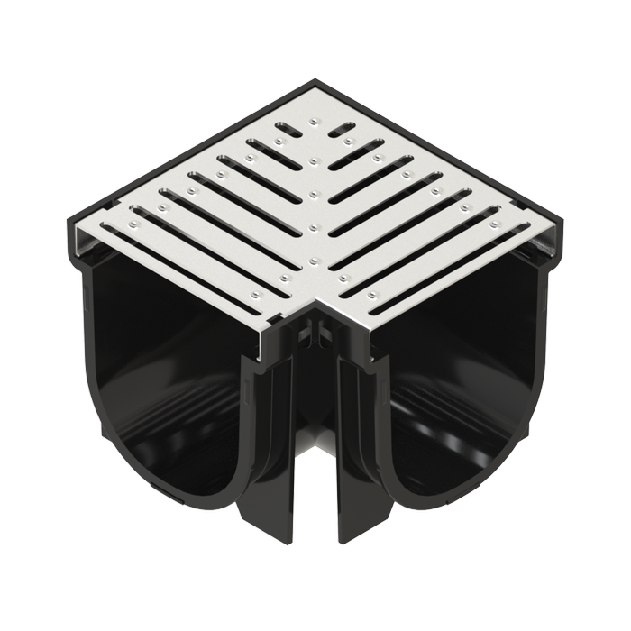 Everhard 100mm x 1m EasyDRAIN Premium Corner Channel