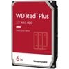 Western Digital Wd Red Plus 6tb 3.5' Nas Hdd Sata3 6gb/s 5400rpm 256mb Cache Cmr 24x7 8-bays Nasware 3.0 Cmr Tech