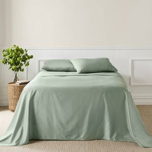 MyHouse Ashton Sheet Set - Sage - Deep King