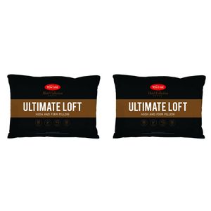2x Tontine Hotel Collection Ultimate Loft Sleeping Pillow High & Firm