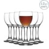 Lav Misket 55ml Liqueur Glasses Set Of 12 Stemmed Schnapps & Sherry Glasses For Port Spirits Digestifs & Mini Cocktails