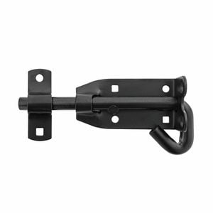 Pinnacle 150 x 12mm Matte Black Double Eye Padbolt
