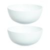 2pc Luminarc Diwali Serving Bowl 21x21x9.3cm Serveware Opal Glass White