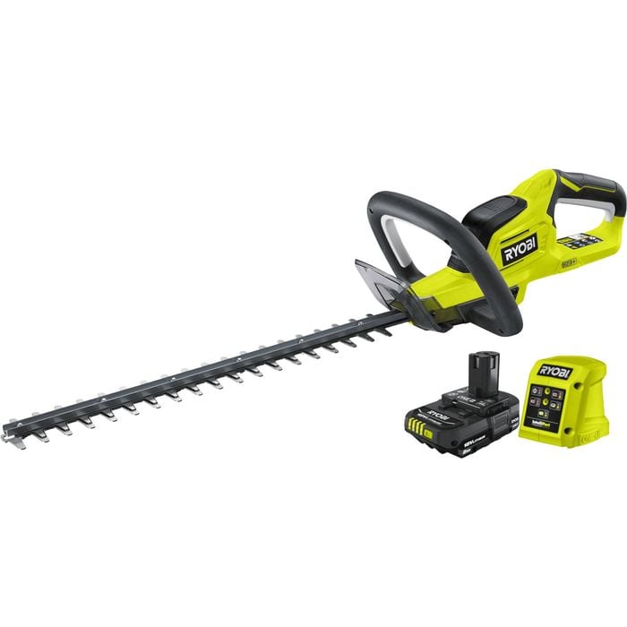 Ryobi 18V ONE+ 45cm Hedge Trimmer 2.0Ah Kit