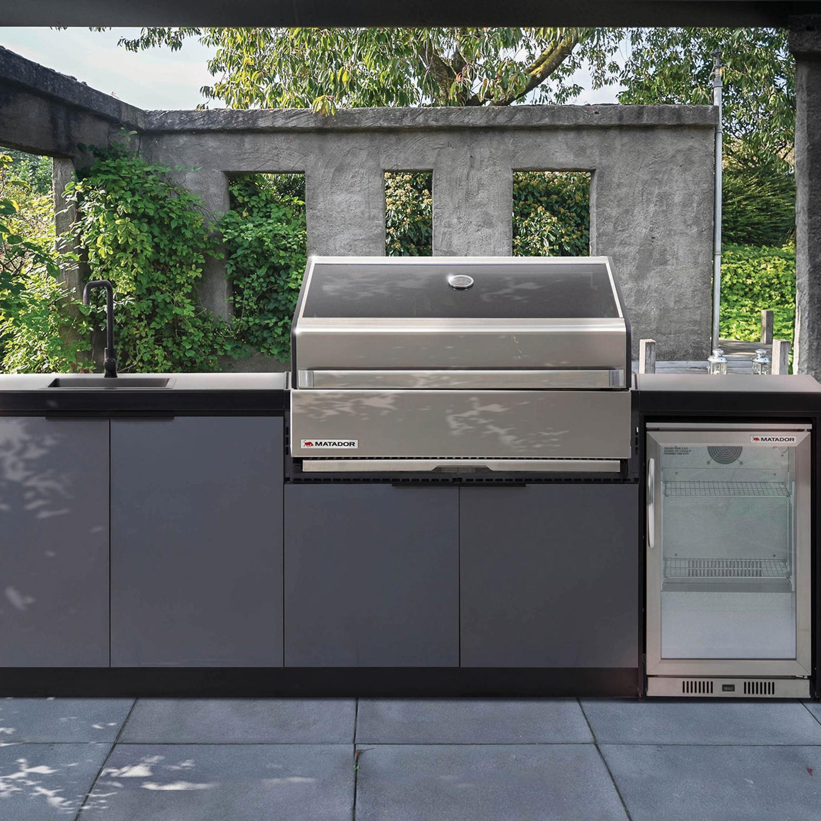Matador Stainless Steel Bar Fridge Single Door Bunnings Australia
