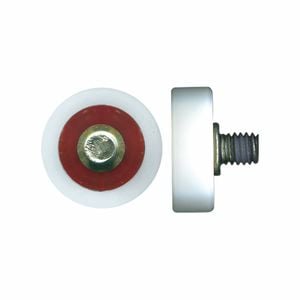 Rolltrak 22mm Acetal Flat Roller With Threaded Stud