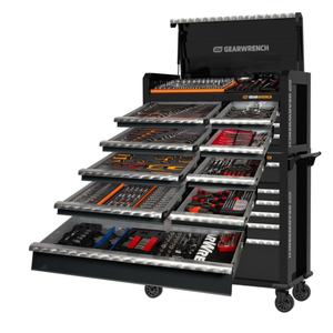 GEARWRENCH 523 Piece Combination Tool Kit + 43" Chest + 43" Trolley