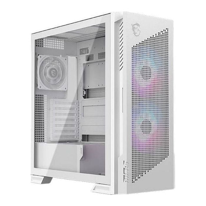 Msi Mpg Velox 300r Airflow Pz White Atx Gaming Case