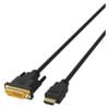 Comsol 1m HDMI Male to DVI-D Male Cable