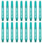 6x 3pc Target Pro Grip Nylon Shaft Accessory Medium - Blue