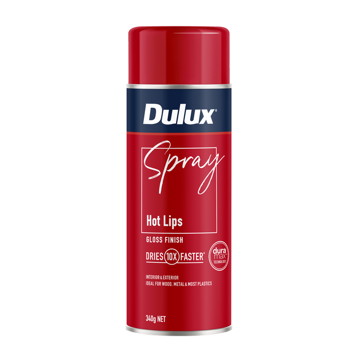 Dulux 340g Hot Lips Gloss Spray Paint