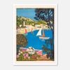 Galrie L'été Sur La Cote D'Azur - Vintage French Riviera Art Print by Roger Broders, Poster Only, 50 x 70cm (20 x 28inch)