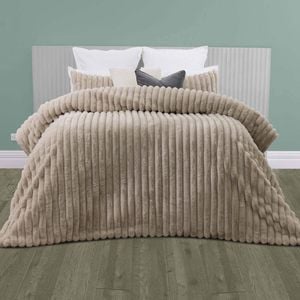 3pc J Elliot Home Arna King Comforter w/Pillowcases - Natural