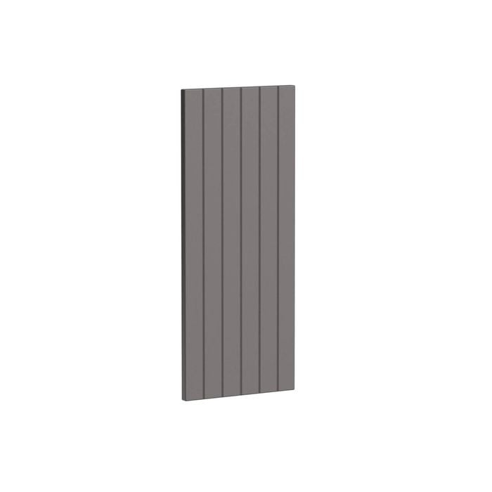 Kaboodle 300mm Smoked Grey V-Groove Cabinet Door