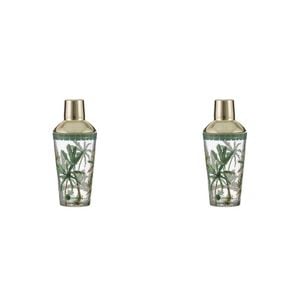 2PK Ladelle Panama Stainless Steel Cocktail Beverage Shaker Bartending Tool