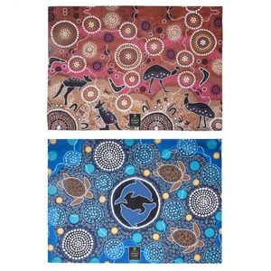 2pc Ashdene Spirit Land Harmony Sunset Cleaning Kitchen Towel Dishcloth 70x50cm