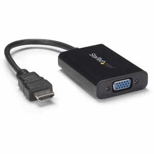 Startech.com Hdmi To Vga Adapter - With Audio - 1080p - 1920 X 1080 - Black - Hdmi Converter