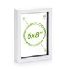 Nicola Spring Acrylic 3D Box Photo Frame - 6" x 8"