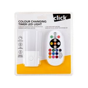 Click USB Powered Colour Changing Timer LED Light