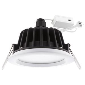 DETA 11W 92mm IP65 Tri-Colour Dimmable LED Downlight