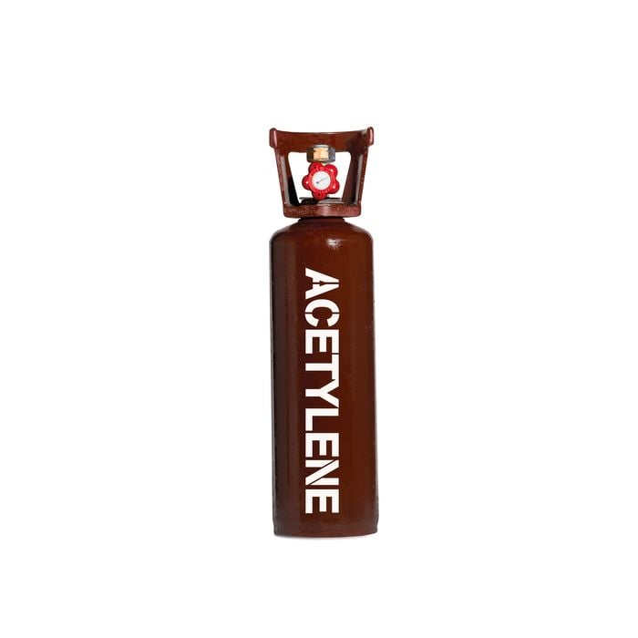 "Trade n go" Gas Coregas Acetylene Size D Cylinder Return Deposit