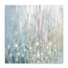 Artey | January Branches Blue Green - Stretched Canvas - Stretched Canvas - 64 x 64cm