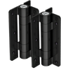 D&D Technologies KwikFit Self-Closing Aluminium Hinges Black 