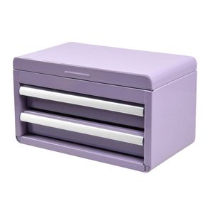 Craftright Light Purple 2 Drawer Mini Tool Chest