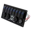 Hulk 8 Way Switch Panel With 50A Plugs ACC Power Socket & USB 12-24V