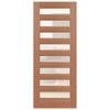 Hume 2040 x 820 x 40mm Entrance Door SPM Savoy G2 Glass XS28